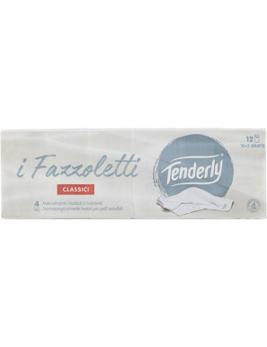 Tenderly Fazzoletti Classici 4 Veli X12 pz.