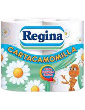 Regina Carta Igienica Camomilla X4 3Veli