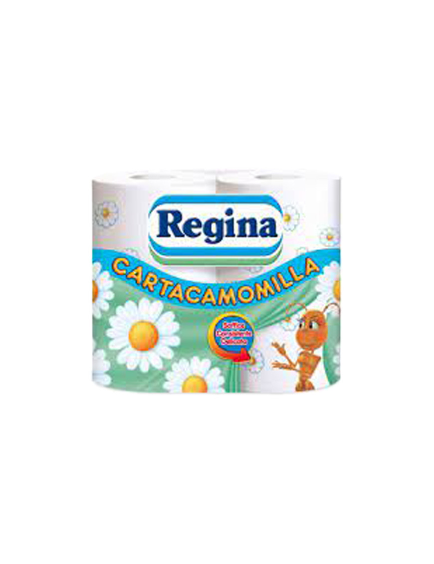 Regina Carta Igienica Camomilla X4 3Veli