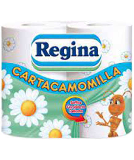 Regina Carta Igienica Camomilla X4 3Veli