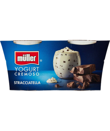 Muller Crema Yogurt Stracciatella gr.125X2