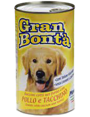 Gran Bonta' Bocconi Pollo/Tacchino kg.1,23 Cane