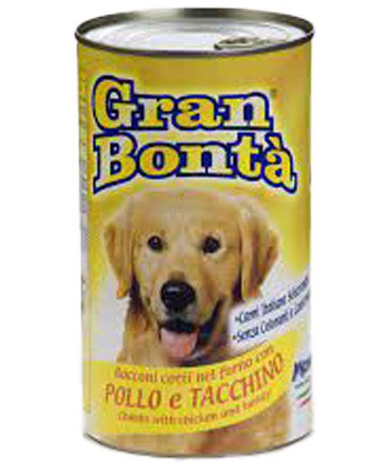 Gran Bonta' Bocconi Pollo/Tacchino kg.1,23 Cane