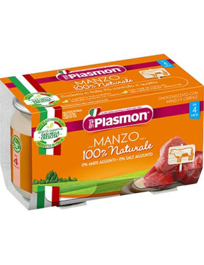 Plasmon Omo Manzo gr.80X2