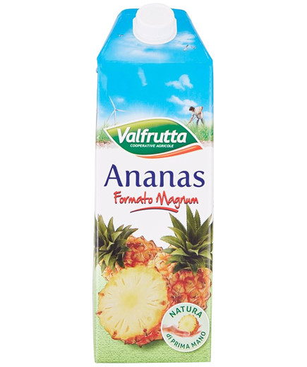 Valfrutta Succo lt.1,5 Ananas Brick