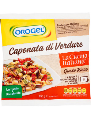 Orogel Caponata Di Verdure Gusto Ricco Surgelata gr.250