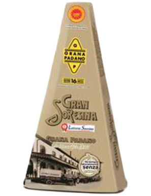 Soresina Grana Padano DOP spicchio gr.200 P.F. Stag. 16M