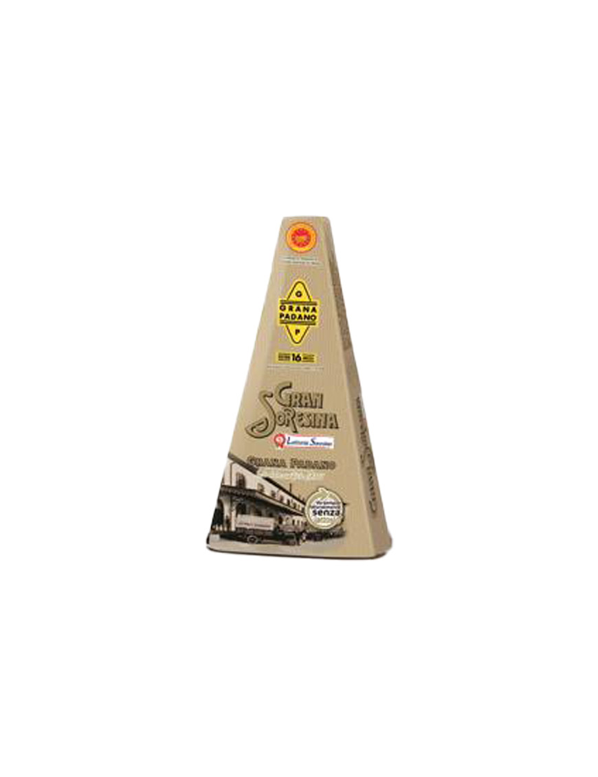 Soresina Grana Padano DOP spicchio gr.200 P.F. Stag. 16M