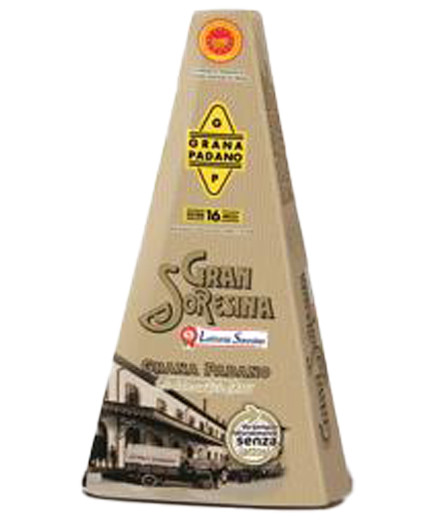 Soresina Grana Padano DOP spicchio gr.200 P.F. Stag. 16M