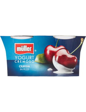 Muller Crema Yogurt Ciliegia gr.125x2
