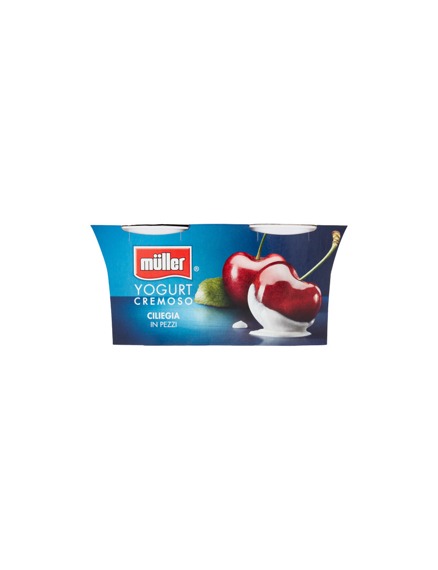 Muller Crema Yogurt Ciliegia gr.125x2