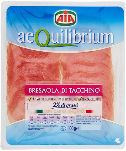 Aia Aequilibrium Bresaola Di Tacchino gr.100