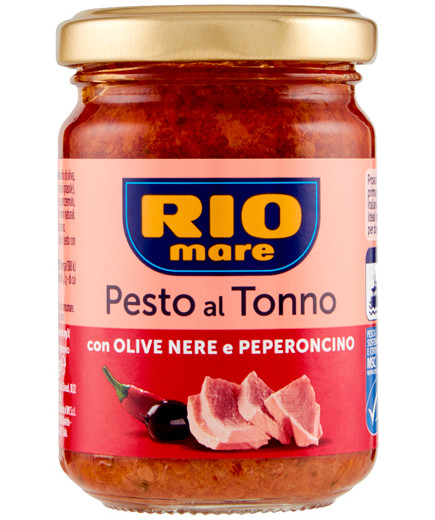 Riomare Pesto Di Olive Nere E Peperoncino gr.130