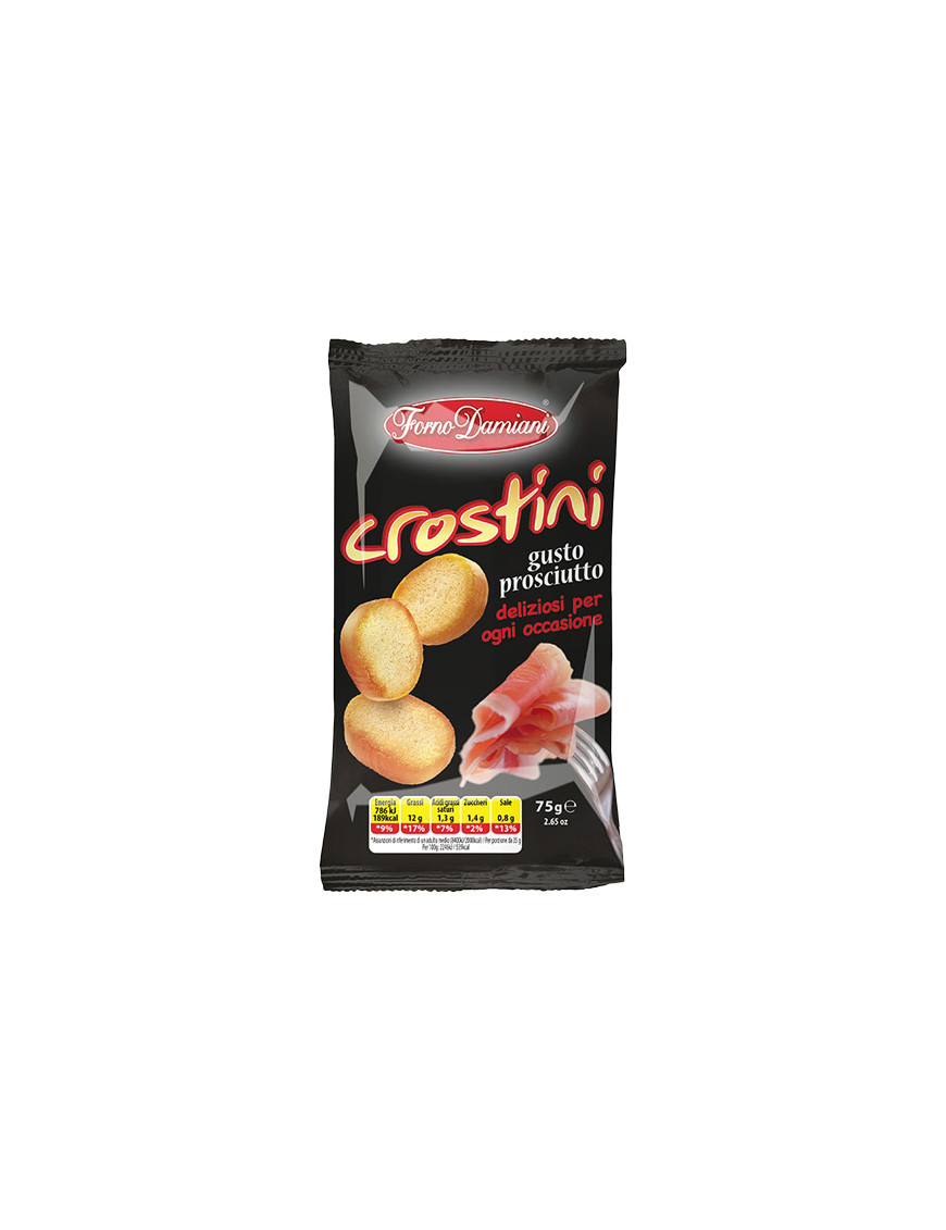 Forno Damiani Crostini Prosciutto gr.75