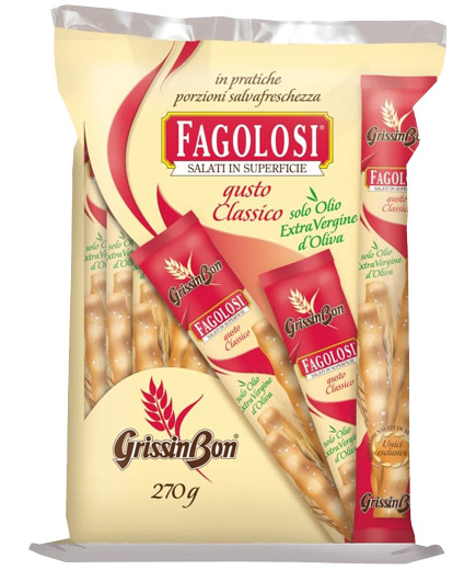 Grissin Bon Grissini Fagoloso Classico Multipack gr.270