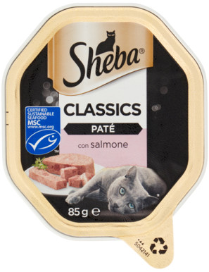 SHEBA PATE SALMONE GR.85