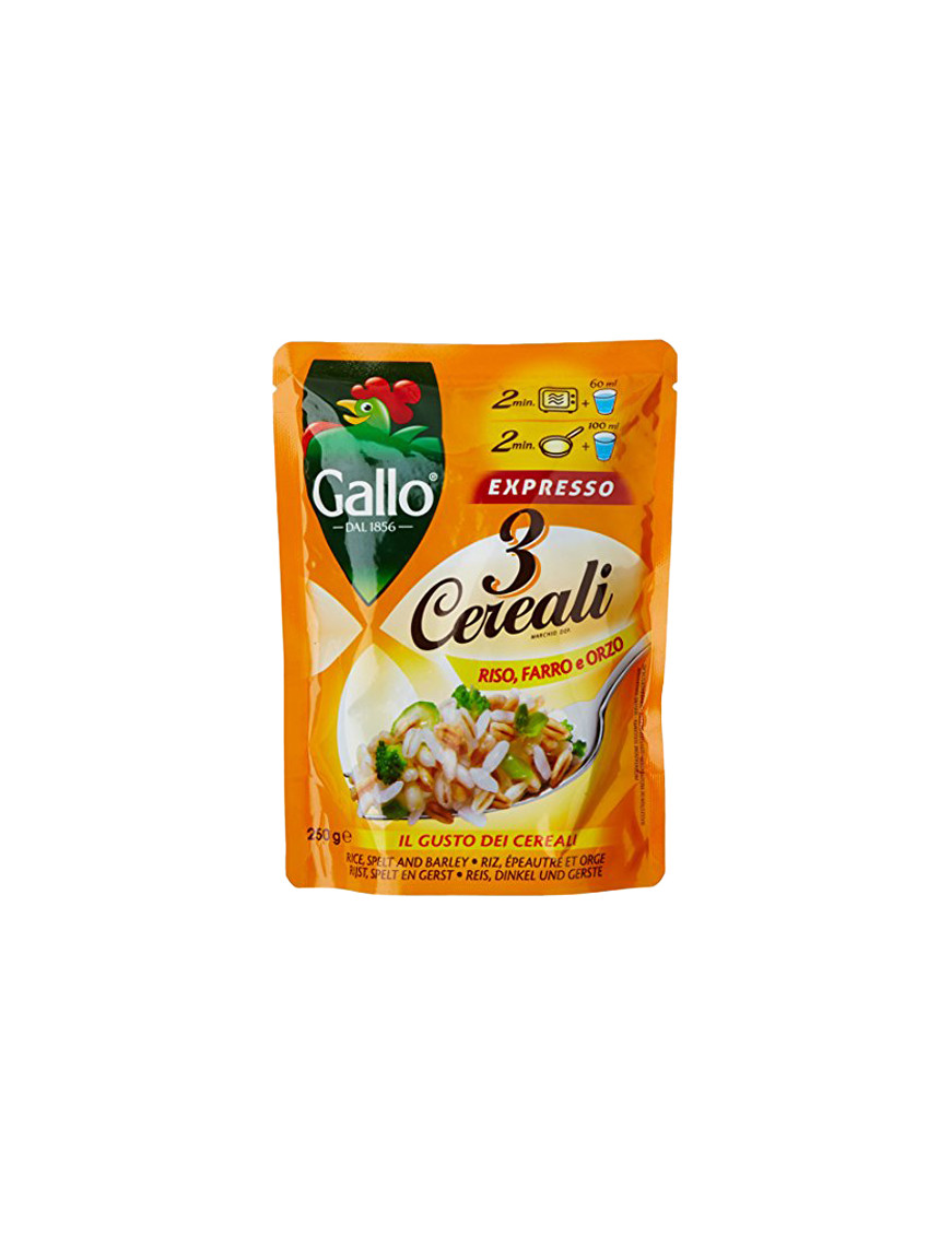 Gallo Riso Expresso 3 Cereali gr.250