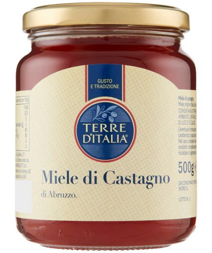 Terre D'Italia Miele gr.500 Castagno Abruzzo