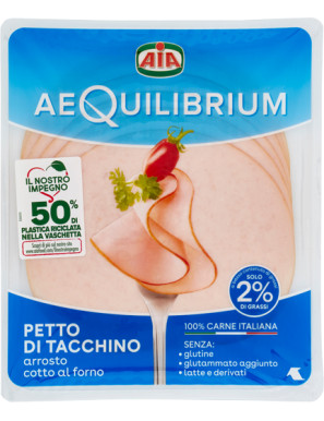 Aia Aequilibrium Petto Tacchino Al Forno gr.120 B4113****