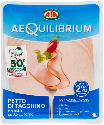 Aia Aequilibrium Petto Tacchino Al Forno gr.120 B4113****