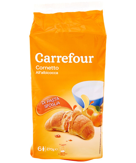 Carrefour Croissant Albicocca gr.400