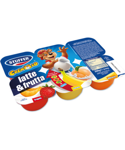 STUFFER CREMOLO LATTE&FRUTTA G.50X6