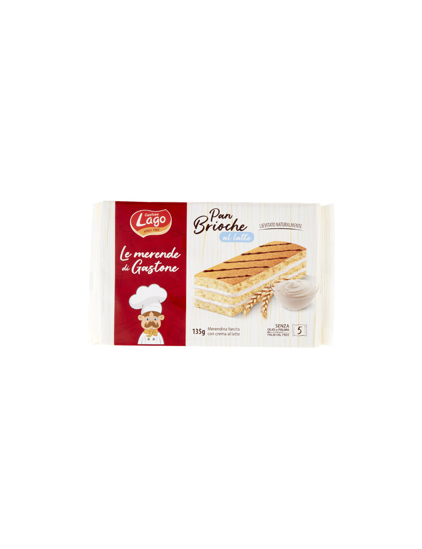 LAGO PAN BRIOCHE G.135 LATTE -LE MERENDE DI GASTONE-