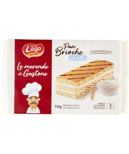 LAGO PAN BRIOCHE G.135 LATTE -LE MERENDE DI GASTONE-