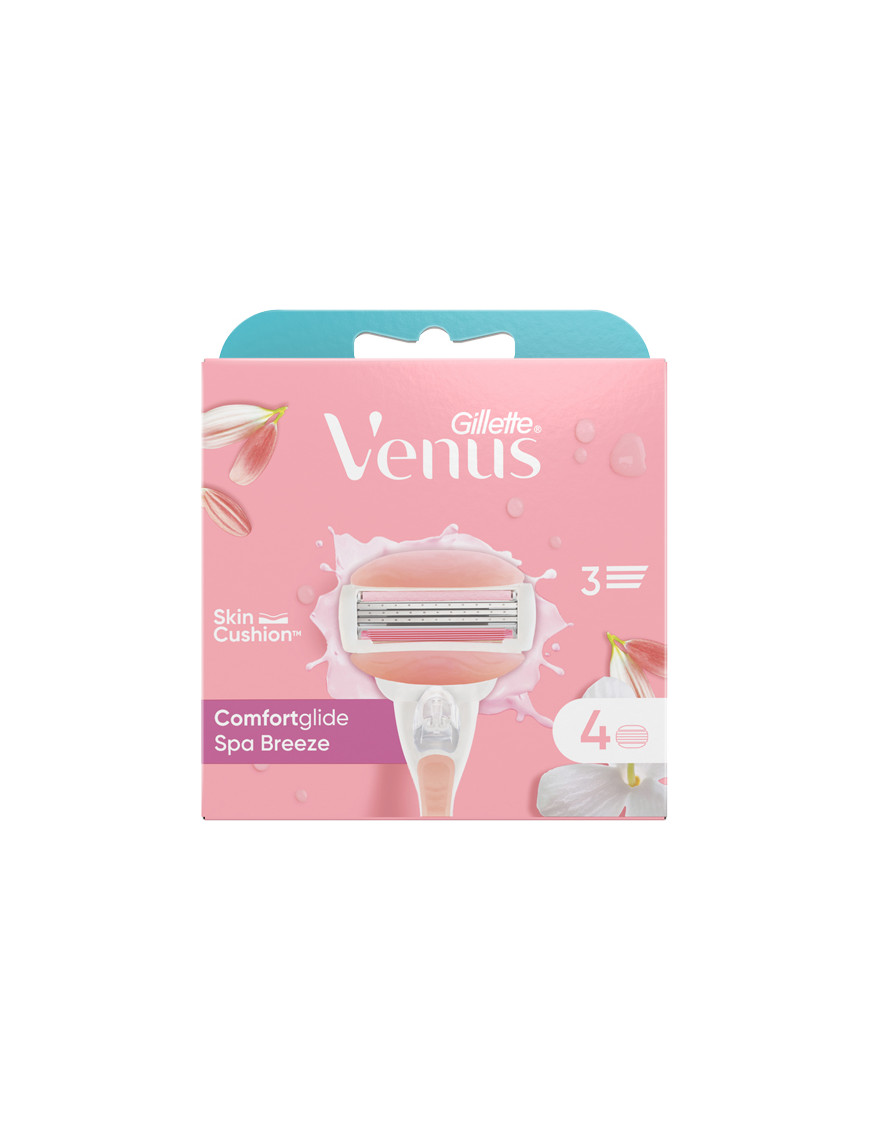 GILLETTE VENUS LAME SPA BREEZE PZ.4 NEW