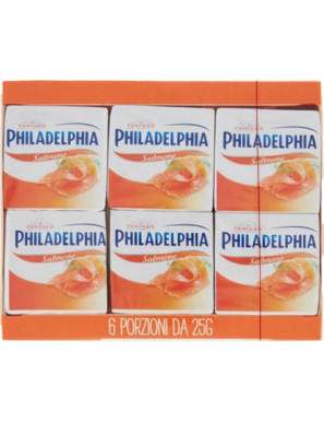 PHILADELPHIA FANTASIE SALMONE GR.25X6