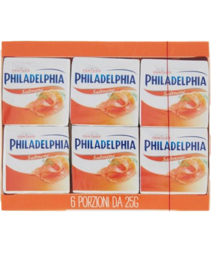 PHILADELPHIA FANTASIE SALMONE GR.25X6