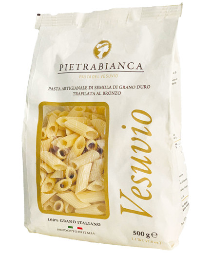 PIETRABIANCA PENNE RIGATE TRAFBRONZO G. 500