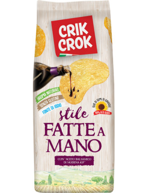 CRIK CROK PATATINE FATTE A MANO ACETO BALSAMICO G.125