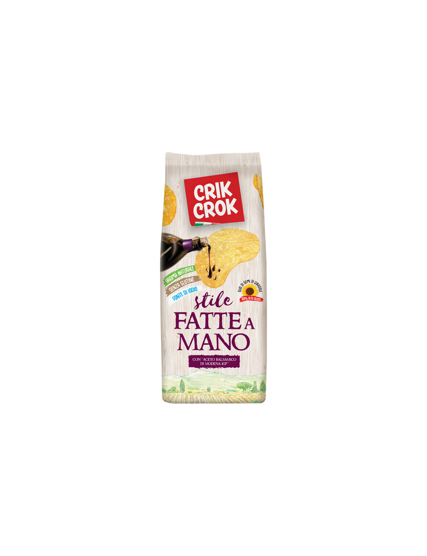CRIK CROK PATATINE FATTE A MANO ACETO BALSAMICO G.125