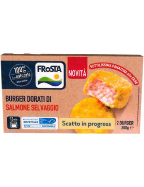 FROSTA BURGER DI SALMONEPANATI G.200           (NEW)