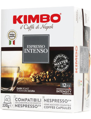 KIMBO ESPRESSO INTENS 40 CPS -COMPAT. NESPRESSO-