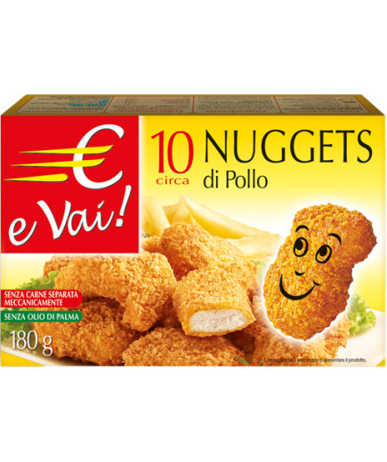 NUGGETS DI POLLO X10 GR.180