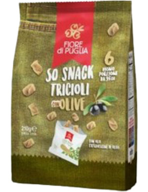 FIORE DI PUGLIA TRICIOLI CON OLIVE G.210 (BUST.6X35 GR)