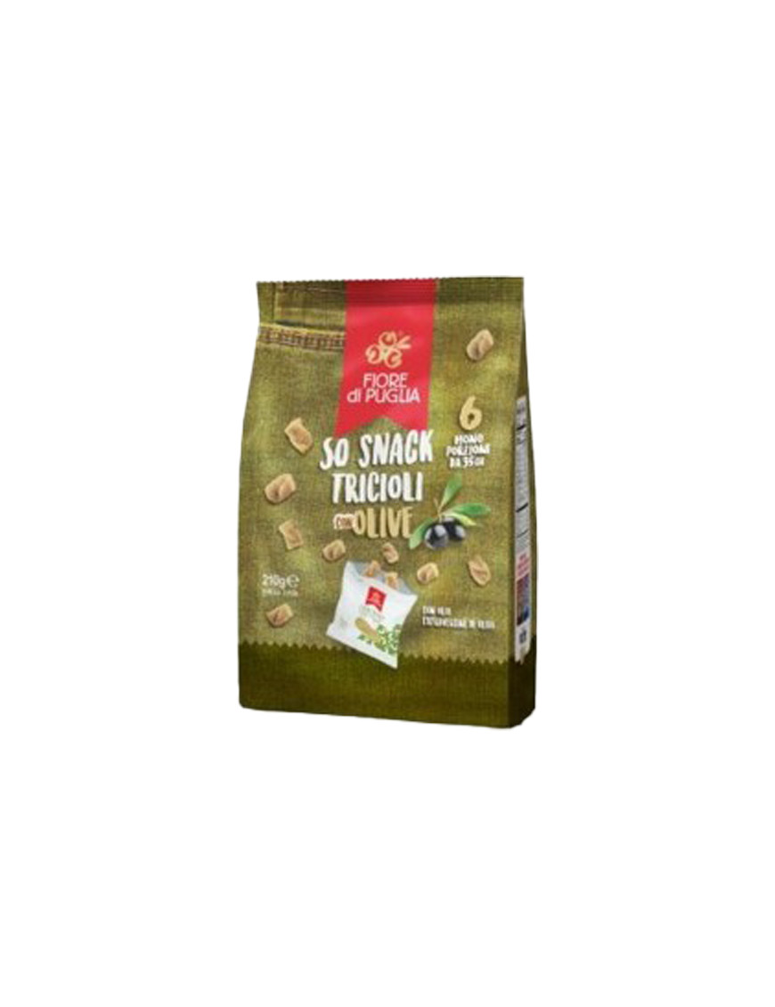 FIORE DI PUGLIA TRICIOLI CON OLIVE G.210 (BUST.6X35 GR)