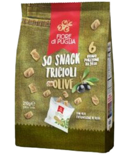 FIORE DI PUGLIA TRICIOLI CON OLIVE G.210 (BUST.6X35 GR)