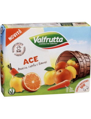 Valfrutta Succo ml.200X3 Ace