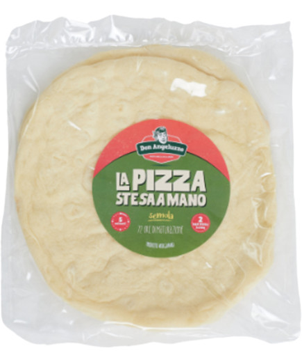 DON ANGELUZZO BASE PIZZA FARINA GRANO DURO SEMOLA GR.230 X2