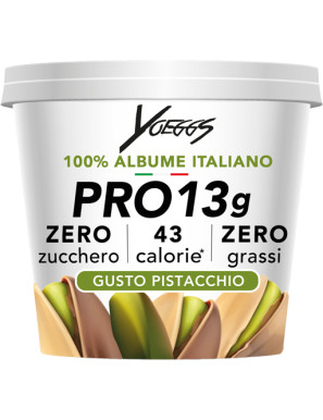 YOEGGS YOGURT PROTEICO 100%ALBUME ITAL.PISTACCHIO G.125