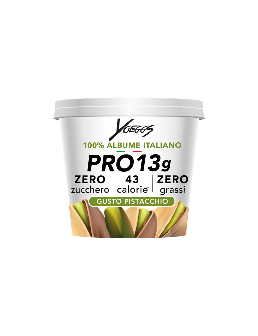 YOEGGS YOGURT PROTEICO 100%ALBUME ITAL.PISTACCHIO G.125