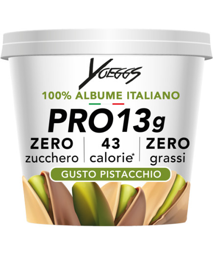 YOEGGS YOGURT PROTEICO 100%ALBUME ITAL.PISTACCHIO G.125