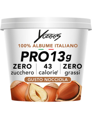 YOEGGS YOGURT PROTEICO 100%ALBUME ITALIANO NOCCIOLA G.125