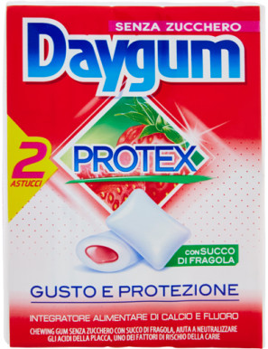 Perfetti Daygum Protex Fragola Gel