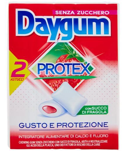 Perfetti Daygum Protex Fragola Gel