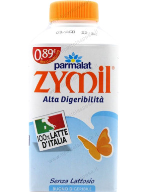 Parmalat Zymil Latte Fresco Parzialmente Scremato Microfiltrato ml.500