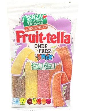 Perfetti Fruittella Onde Frizz 5Mix gr.145